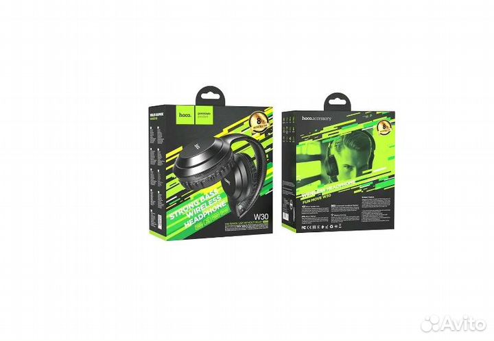 Наушники W30 Fun hoco, Разные цвета