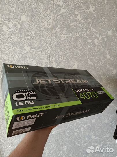 GeForce RTX 4070 Ti super JetStream OC 16GB новая