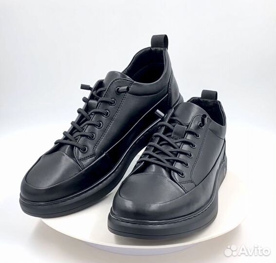 П/Ботинки Мужские из Натуральной Кожи Respect