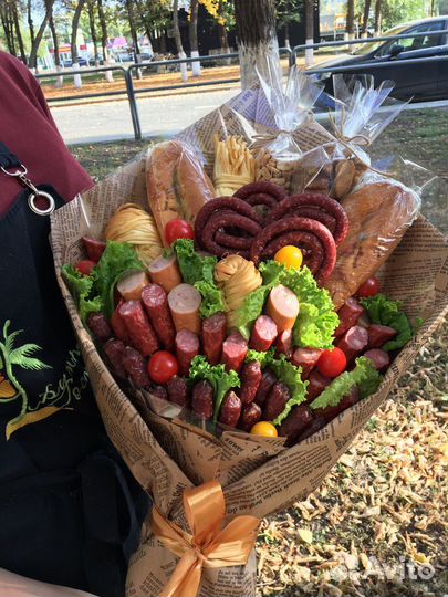 Мясные букеты для мужчин