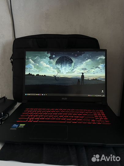 Ноутбук msi gf76 katana 12uc-258ru