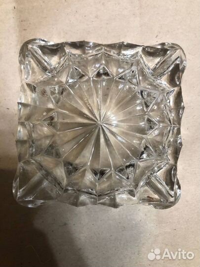Пепельница дорогая хрустальная
