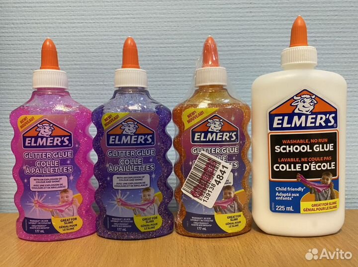 Клей и товары для слаймов