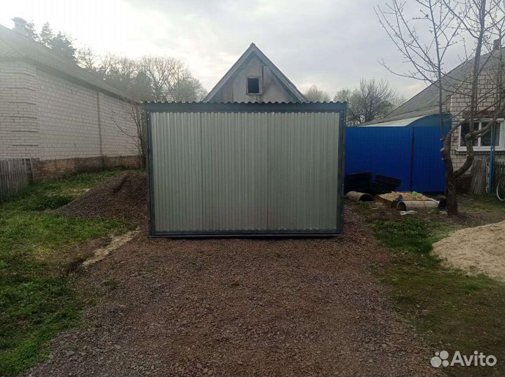 Гараж пенал ракушка