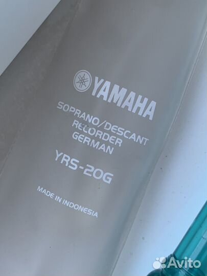 Блокфлейта yamaha YRS 20G