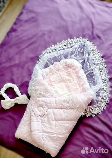 Конверт на выписку зимний