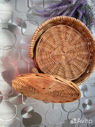 Набор плетёных подставок под горячее