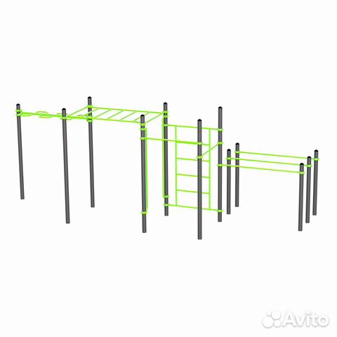 Воркаут (рукоход змеевик, швед стенка) W229