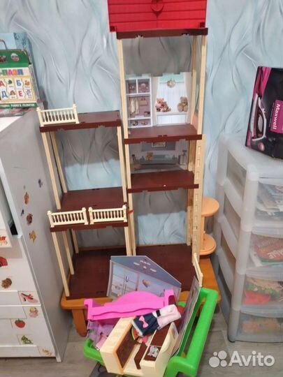 Детский кукольный домик конструктор