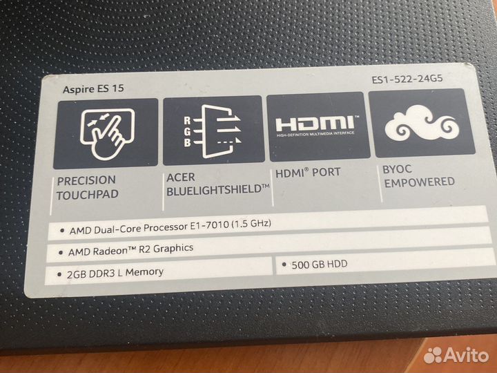 Acer es 15