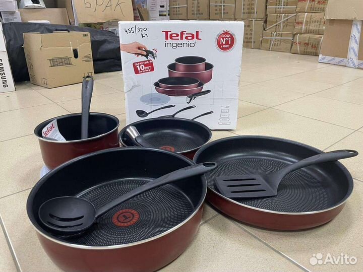 Tefal Ingenio RED 04186840 9 пр