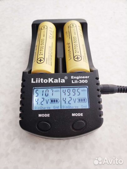 Аккумуляторы Li-Ion 21700 и Зарядные устройства