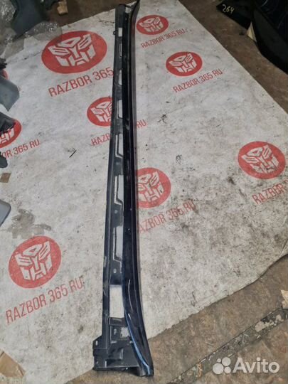 Накладка на порог правая Porsche Panamera 970 4.8T