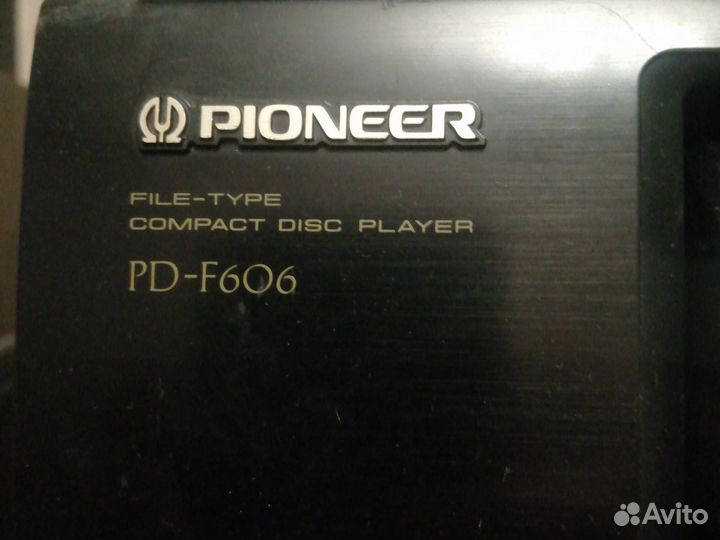 Cd проигрыватель pioneer pd-f606