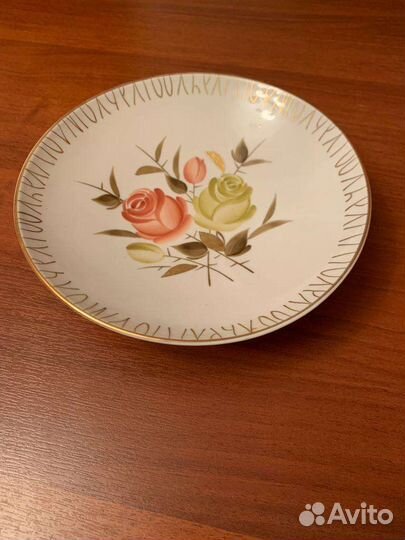 Сервиз лфз Чайный Букет чайных роз 1964 г