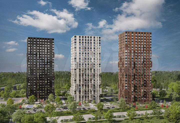 2-к. квартира, 45 м², 18/25 эт.