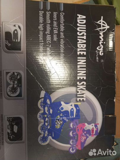 Роликовые коньки детские