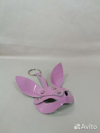 Брелок из натуральной кожи