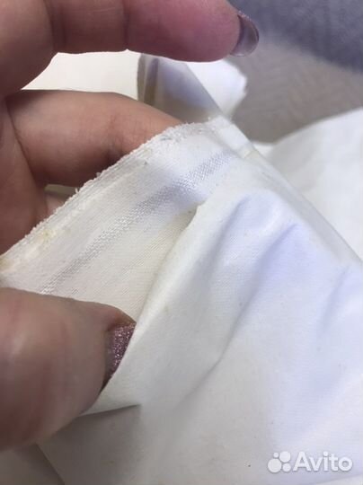 Ткани белые отрезы времен СССР
