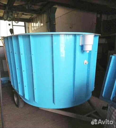 Бассейн пластиковый овальный доставка по россии