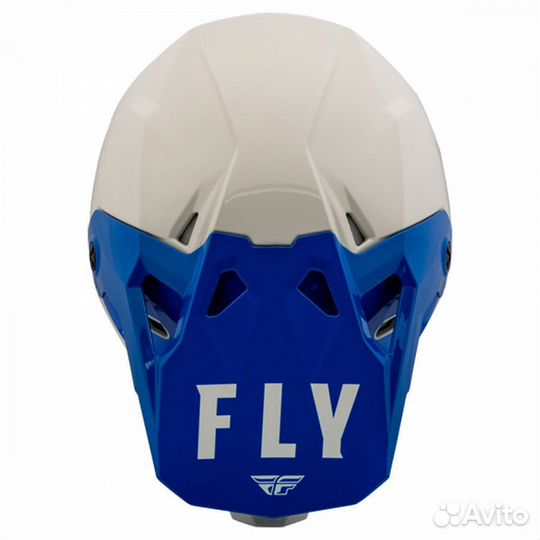 Шлем FLY racing formula CP Slant V23 Cеро-синий