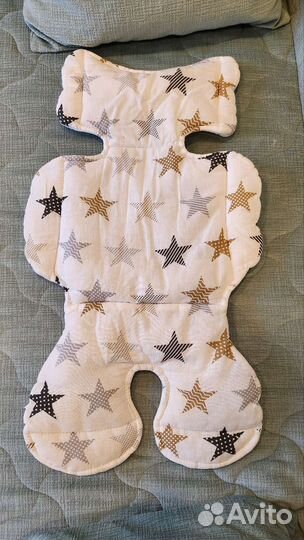 Матрасик вкладыш в коляску