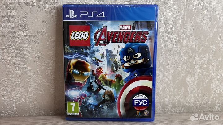 Lego marvel avengers ps4 Новый диск