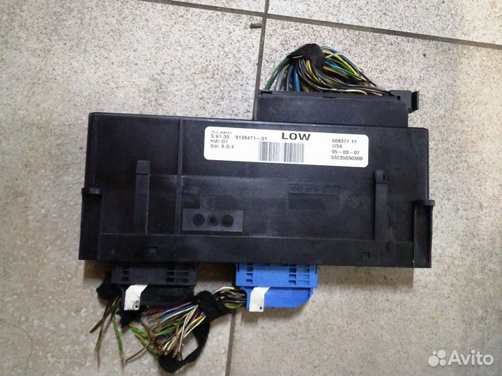 Блок комфорта BMW X5E70 3.0 TDI