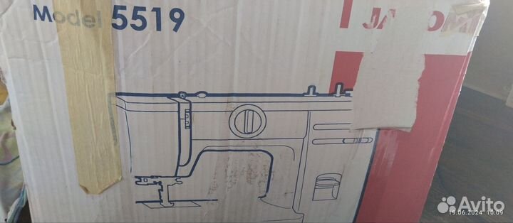 Швейная машинка janome модель 5519