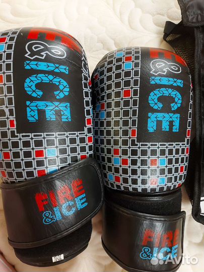 Боксерская перчатка кожаная 12 OZ пересорт