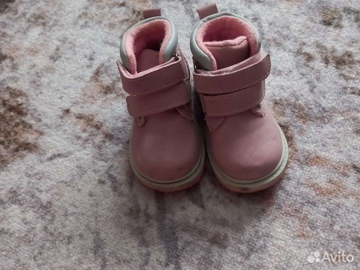 Ботинки для девочки весна