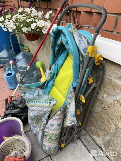 Коляска санки