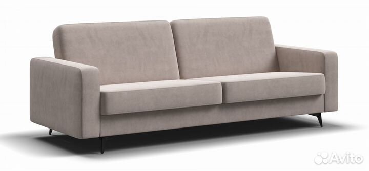 Диван номо Велюр Monolit латте