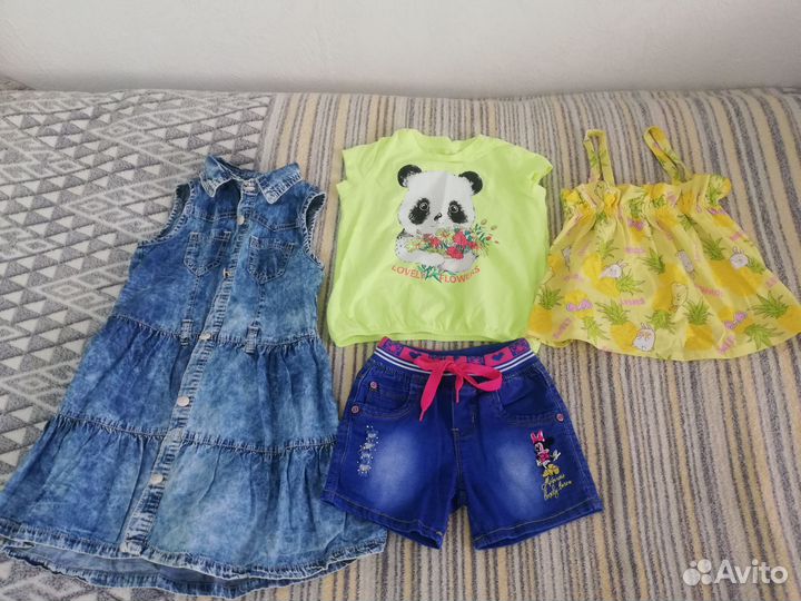Вещи для девочки 110 116