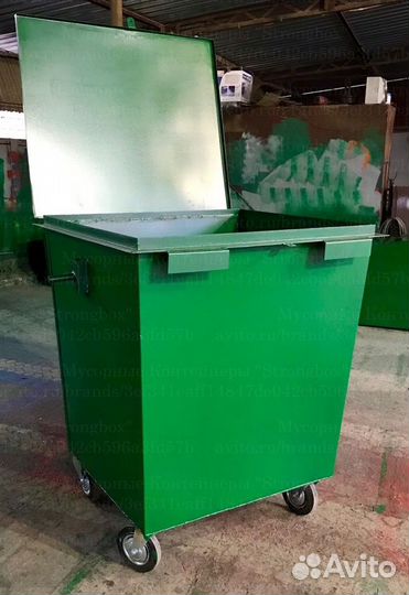 Евроконтейнер мусорный 1,1 м3 L2658