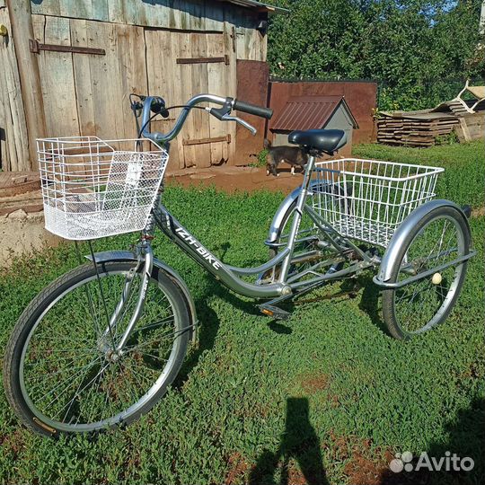 Велосипед трехколесный для взрослых