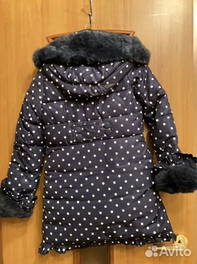 Пуховик для девочки 134