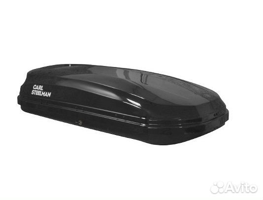 Багажник на крышу, бокс Classic 390 литров Черный