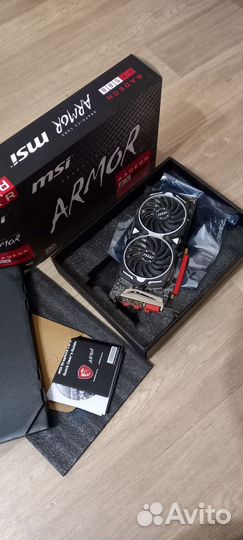 Видеокарта rx580 8gb msi