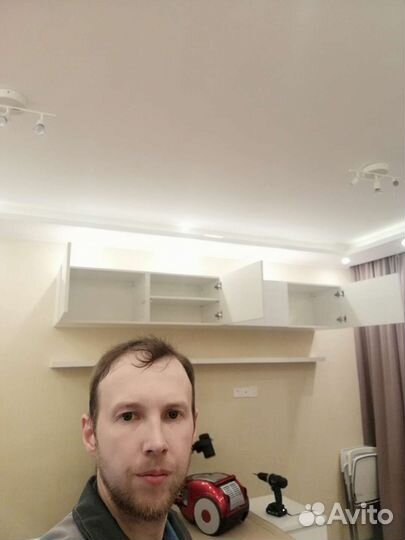 Мастер на час, покос травы Триммером