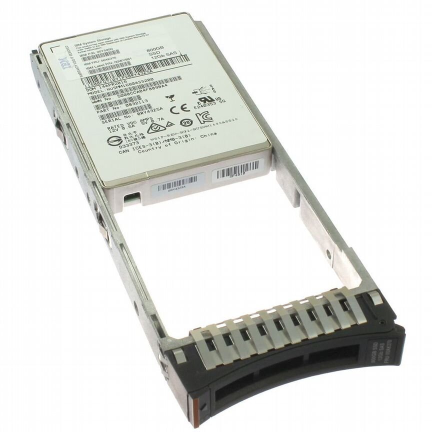 [00AK370] Жесткий Диск Ibm 800gb Sas 2,5" Ssd 00ak370