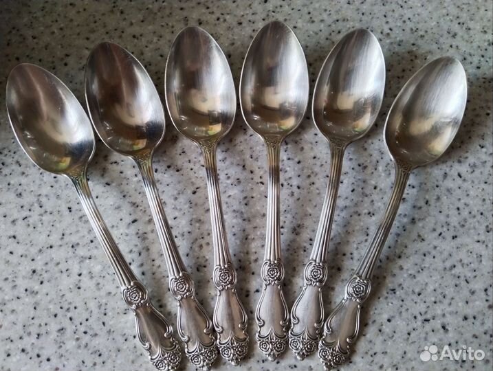 Ложки столовые мельхиор СССР