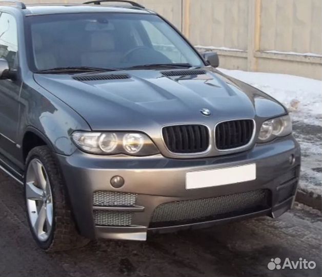 Передний бампер srs bmw x5 e53