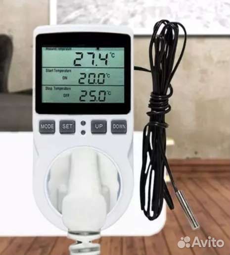 Терморегулятор розетка с таймером