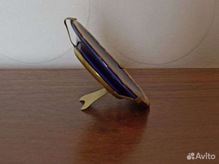 Limoges France Miniature Cobalt Blue and Gold