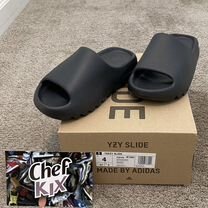 Сланцы Adidas Yeezy slide Black Onyx