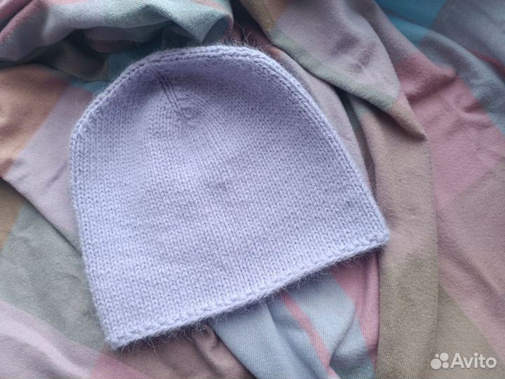 Шапка Бини женская вязаная