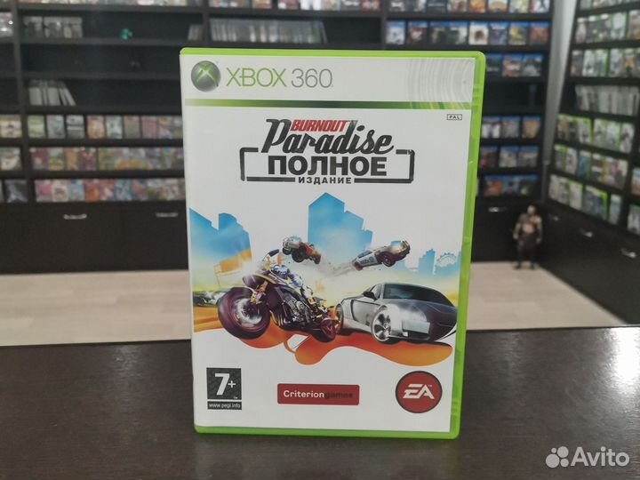 Burnout Paradise полное издание (Xbox 360) Б/У