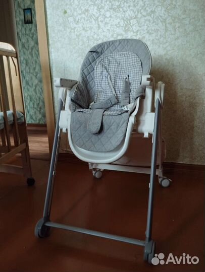 Стульчик для кормления happy baby berny