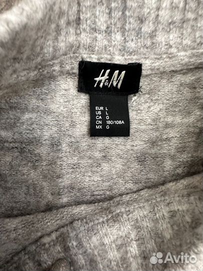 Свитер женский серый H&M, L